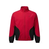 Campera deportiva Nike Jordan Sport Jam de color rojo y negro con cierre frontal y cuello alto.