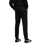 Pantalón de jogging Puma color negro, con cintura elástica ajustable mediante cordón y puños acanalados en los tobillos. Presenta un pequeño logo de la marca bordado en la parte superior del muslo.