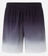 Bermuda deportiva masculina, color verde azulado con efecto degradé, cintura elástica con cordón de ajuste interno y forro de tela.