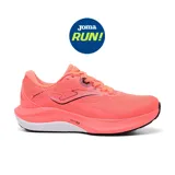 Championes de running Joma Hispalis color salmón, con detalles en negro y blanco.