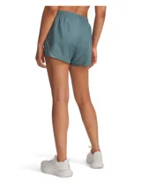 Short deportivo Under Armour, confeccionado en tejido ligero y duradero que absorbe el sudor. Presenta cintura elástica con cordón interno, paneles de malla para mayor ventilación, braguita interior para cobertura y un bolsillo lateral invisible con cierre.