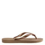 Sandalias Havaianas Top Tiras color marrón café.