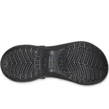Sandalias de plataforma Crocs modelo Classic Bae, color hueso, con diseño de dos tiras, suela ultracontorneada con altura de cuña y tira trasera ajustable. Cuentan con perforaciones compatibles con Jibbitz.