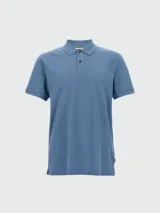 Polo de manga corta Boss, confeccionado en tejido de punto, con cuello clásico, cierre frontal de botones y logo bordado sutil en el pecho.