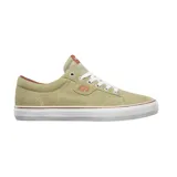 Zapatillas Etnies Kayson color beige con logo marrón y suela blanca.