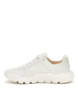 Sneakers Caterpillar modelo Hex Lite Vent Ws, color blanco, confeccionados en malla textil transpirable con suela ligera de EVA y diseño moderno.