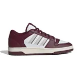 Championes Adidas Break Start color bordó con detalles en blanco y suela color crema. Confeccionados en cuero sintético con las tres tiras laterales en gamuza. Inspirados en el estilo retro del básquet.