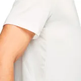 Remera de running Nike Dri-FIT Run Division Rise 365, color blanco, de corte clásico y mangas cortas. Presenta logo reflectivo en el pecho y bolsillo trasero.