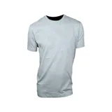 Remera gris de algodón con cuello redondo y logo Converse Star Chevron estampado en el pecho.