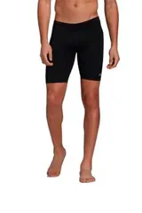 Calza corta de natación Fila Perform Swim II para hombre, de color negro y diseño ajustado, ideal para uso acuático.