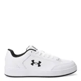 Championes urbanos Under Armour, modelo Sportstyle Official, color blanco con diseño minimalista y logo de la marca en el lateral.