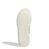Championes urbanos Adidas modelo Lite Racer 4.0, color beige con las tres tiras laterales en dorado metalizado. Presentan una estructura de malla transpirable y entresuela con tecnología Cloudfoam para mayor amortiguación.