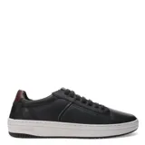 Zapatos urbanos Freeway de estilo casual, confeccionados en nobuk color taupe. Presentan cierre con cordones al tono, suela de goma blanca con detalle en la parte posterior y diseño minimalista con costuras reforzadas.