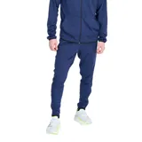 Pantalón de entrenamiento New Balance Tenacity Knit, color azul marino, confeccionado en tejido de punto doble con tecnología NB DRY.