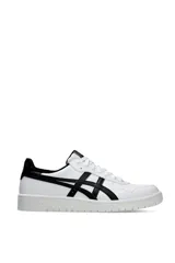 Championes deportivos Asics Japan S de color blanco, inspirados en los modelos de básquet retro, con capellada de cuero sintético y suela de goma.