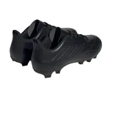 Championes de fútbol Adidas Copa Pure.4, color negro, para terreno firme, duro y césped artificial.