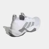 Championes de entrenamiento Adidas Rapidmove ADV 2 color blanco con detalles en gris, con tecnología LightstrikePro y exterior transpirable.