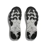 Championes de running Hoka modelo Clifton 10, color gris con detalles en negro. Presentan una parte superior de malla técnica transpirable, entresuela de espuma amortiguada y suela de goma resistente.