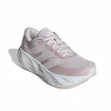 Championes de running Adidas Galaxy 8 para mujer, color lila con suela blanca amortiguada y las clásicas tres tiras de la marca en los laterales.