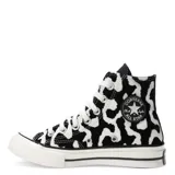 Championes de caña alta Converse Chuck 70 con estampado animal print blanco y negro.