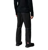 Pantalon de trekking Columbia modelo Whistler Peak Pant, de color negro con detalles reflectantes, impermeable y transpirable con tecnología OutDry Extreme y costuras selladas. Cuenta con cremalleras laterales bidireccionales, cintura ajustable y refuerzos resistentes en la parte inferior.