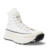 Championes Converse All Star Chuck 70 AT CX de caña alta, color blanco, con cordones y suela de goma con plataforma.