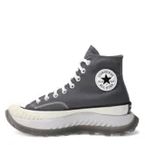 Championes de caña alta Converse Chuck 70 AT-CX, color gris con detalles en blanco y suela translúcida.