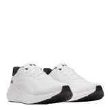 Championes Under Armour modelo Ua Ascend, color blanco con detalles en negro, ideales para running.