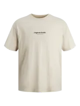 Remera de manga corta y cuello redondo con calce relajado. Presenta un estampado en relieve en el centro del pecho con la inscripción Originals Studio. Confeccionada en tejido de algodón.