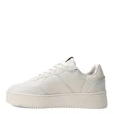 Championes urbanos Topper modelo Terre Print, color beige, con diseño de plataforma alta, cordones al tono y detalle de logo metálico en la lengüeta.