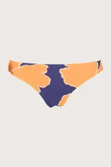 Calzón de bikini reversible con cobertura pequeña y costuras invisibles.