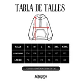 Canguro negro con capucha y bolsillo delantero, con estampado de ojos de Hisoka de Hunter x Hunter.