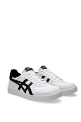 Championes deportivos Asics Japan S de color blanco, inspirados en los modelos de básquet retro, con capellada de cuero sintético y suela de goma.