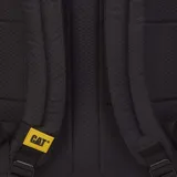 Mochila Caterpillar unisex, modelo Himalayas Hiking, color amarillo y negro. Cuenta con elementos reflectantes, bolsillos laterales de malla, cordón elástico delantero, etiqueta tejida, logo reflectante, bolsillo interior y parche de Hypalon.