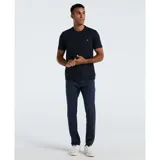 Remera de cuello redondo para hombre de Original Penguin, confeccionada en algodón orgánico suave y transpirable. Con ajuste entallado y logo de Pete en formato adhesivo.