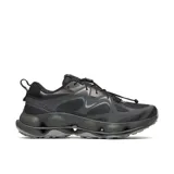 Championes Merrell de trekking y lifestyle modelo Speedarc Matis, de color negro con detalles en gris y suela chunky con amortiguación avanzada.