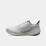 Championes de running Altra Experience Flow, color blanco con detalles en negro. Presentan malla técnica bicolor, drop bajo de 4 mm y entresuela de espuma ligera moldeada por compresión. Cuentan con ajuste FootShape característico de Altra.