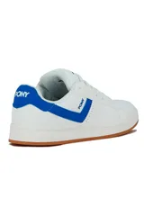 Championes deportivos Pony Square para hombre, en color azul marino con detalles en blanco en los laterales y suela de goma con entresuela blanca.