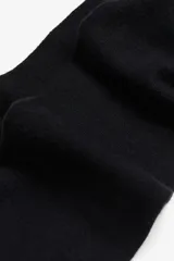 Pack de dos medias can can de punto fino color negro, diseñadas especialmente con espacio adicional para la barriga de maternidad.