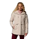 Campera tipo parka impermeable y transpirable con tecnología Omni-Tech y forro térmico reflectante Omni-Heat Infinity. Cuenta con capucha forrada en sherpa, cierre frontal bidireccional, cintura ajustable, múltiples bolsillos con cremallera y puños interiores acanalados.