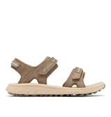 Sandalias de trekking Columbia modelo Konos Hiker 2-Strap, color arena, con dos tiras ajustables con velcro, confeccionadas en ante y piel sintética, con suela dentada de alta tracción y tecnología Omni-Max.