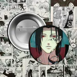 Pin metálico con la imagen de Naruto sonriendo.