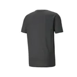 Remera deportiva Puma de hombre, color gris, de corte clásico y manga corta.