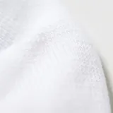 Pack de tres pares de medias Adidas Originals blancas, de corte bajo, con logo del trifolio bordado en negro.