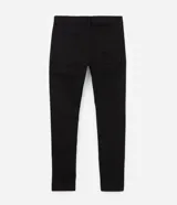 Pantalón skinny de sarga color beige, de corte ajustado y tiro medio, con bolsillos laterales y traseros de la marca Blue Steel.