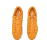 Championes urbanos Puma modelo Smash 3.0, color negro con la icónica franja lateral en blanco y suela de goma blanca.