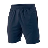 Short deportivo azul marino con cintura elástica y bolsillos laterales.