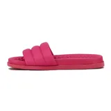 Sandalias Modare color rosa chicle, con plantilla texturizada y tira ancha acolchada.