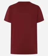 Remera básica de cuello redondo y manga corta, confeccionada en algodón peruano de alta calidad. Presenta un diseño liso y versátil, ideal para uso diario.
