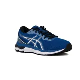 Championes de running Asics Gel-Pacemaker 2, color azul con detalles en blanco y negro, con amortiguación de gel y capellada de malla transpirable.